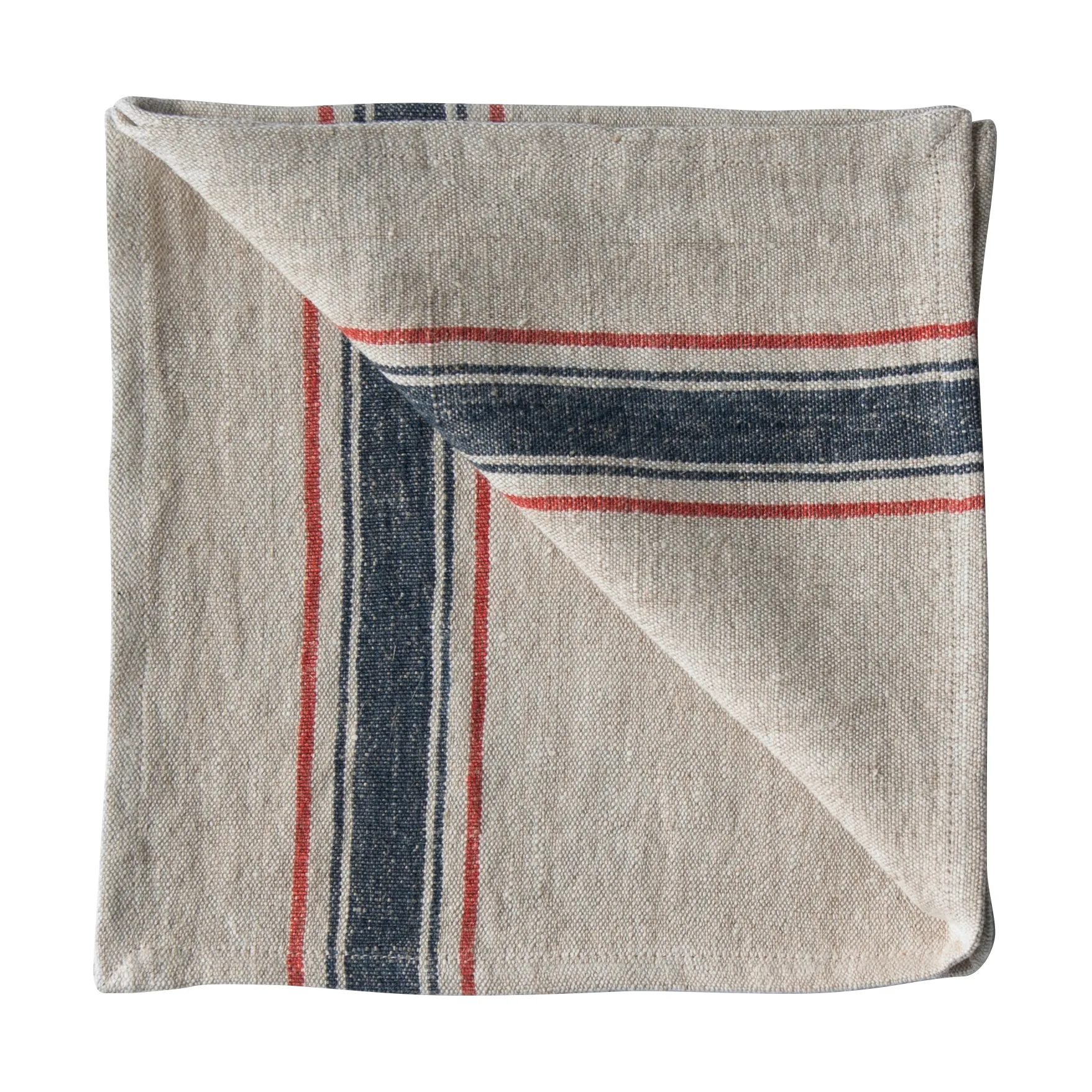 Serviette en lin Astrid 50x50 cm, Navy Tell Me More
