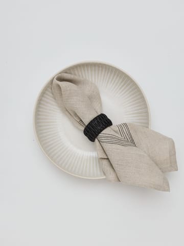 Serviette en lin Livia 45x45 cm - Beige - Tell Me More