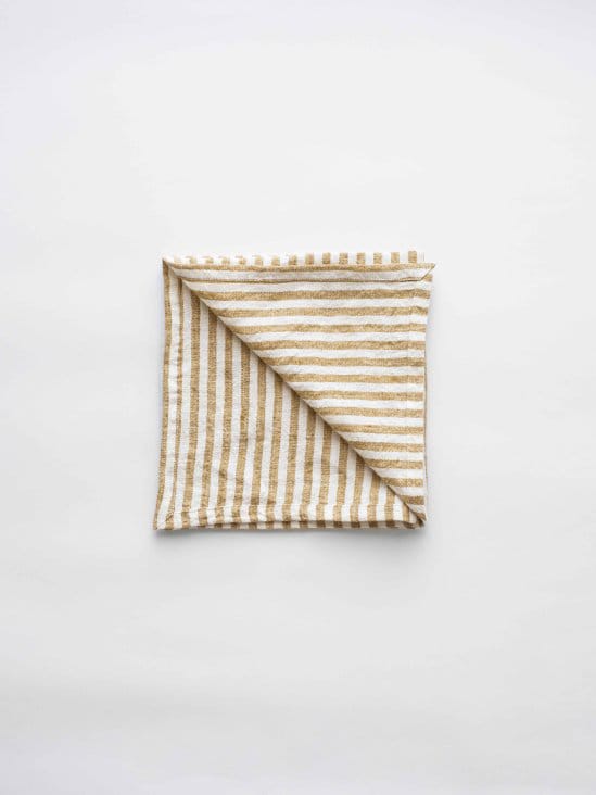 Serviette en tissu Leon, 45x45 cm, Épice Tell Me More