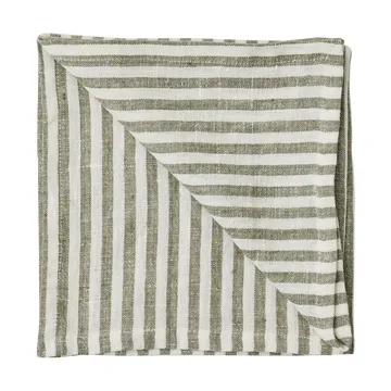 Serviette en tissu Leon, 45x45 cm - Herbe de mer - Tell Me More