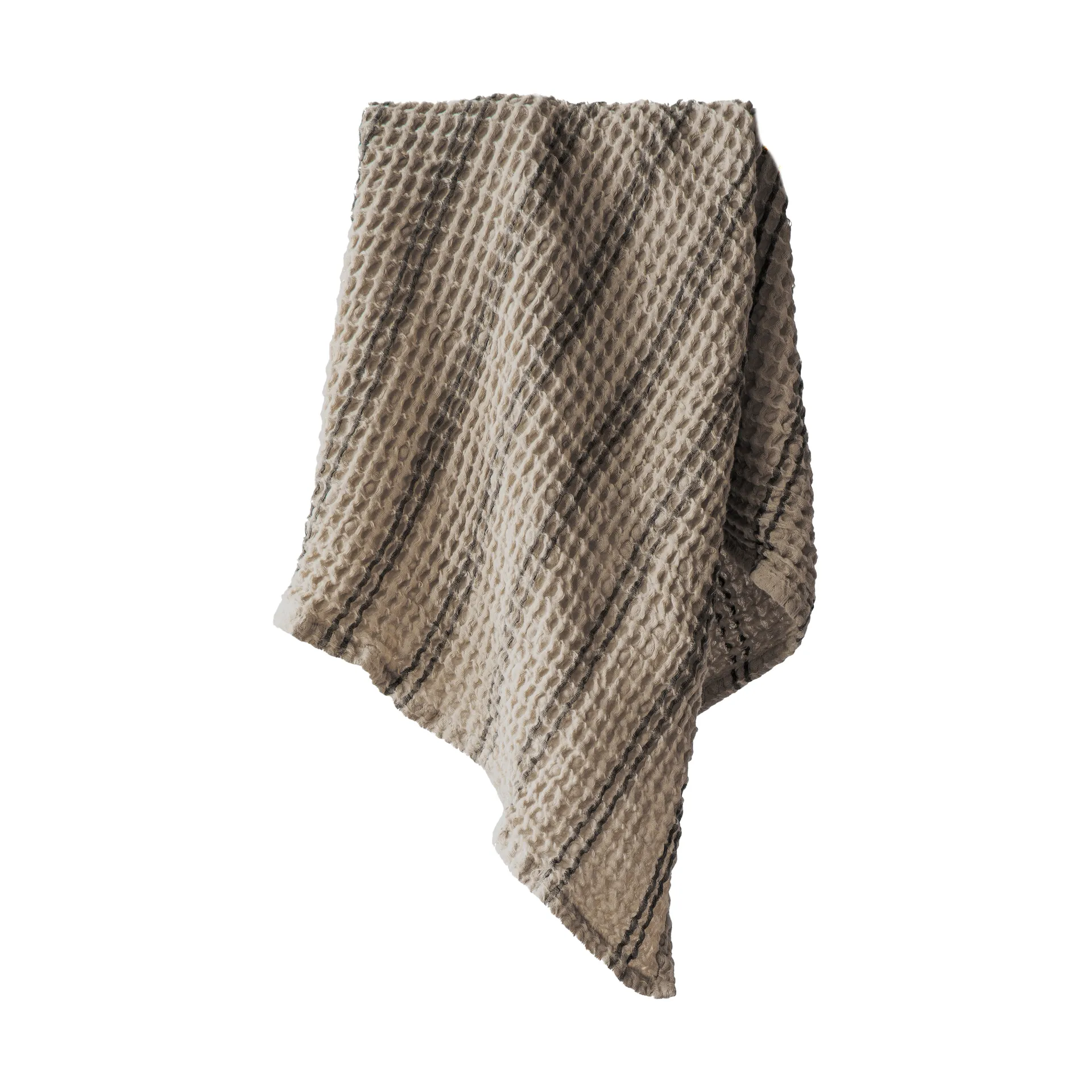 Serviette Nella 50x70 cm, Taupe Stripe Tell Me More