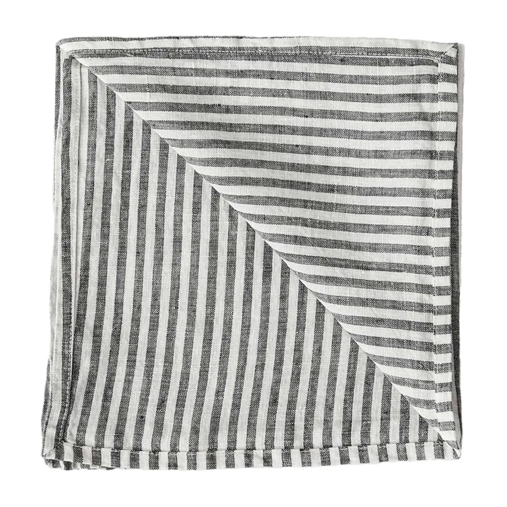Serviette Washed linen, Grey-white Tell Me More