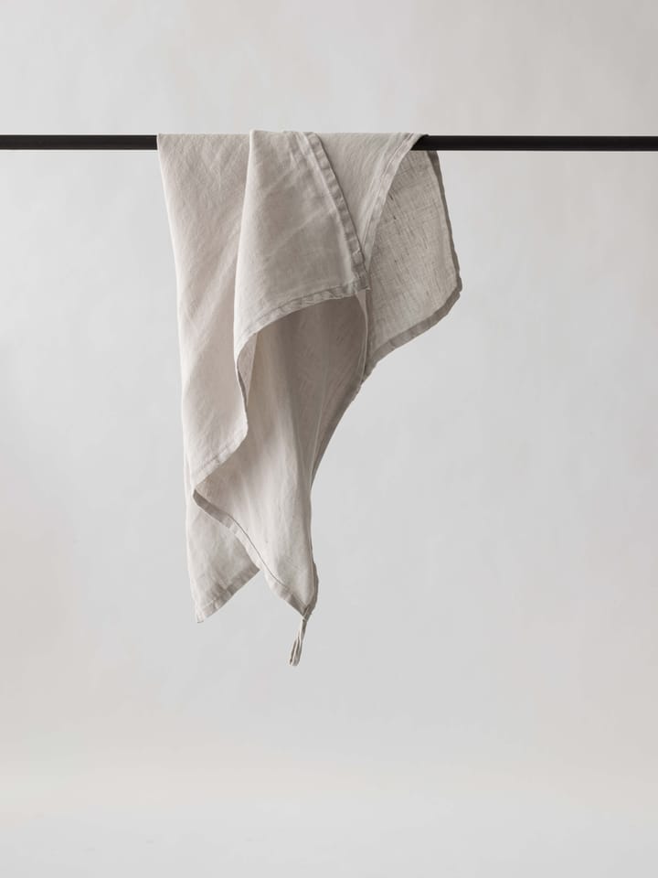 Serviette Washed linen, Gris chaud (grey) Tell Me More
