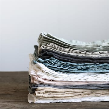 Serviette Washed linen - Gris chaud (grey) - Tell Me More
