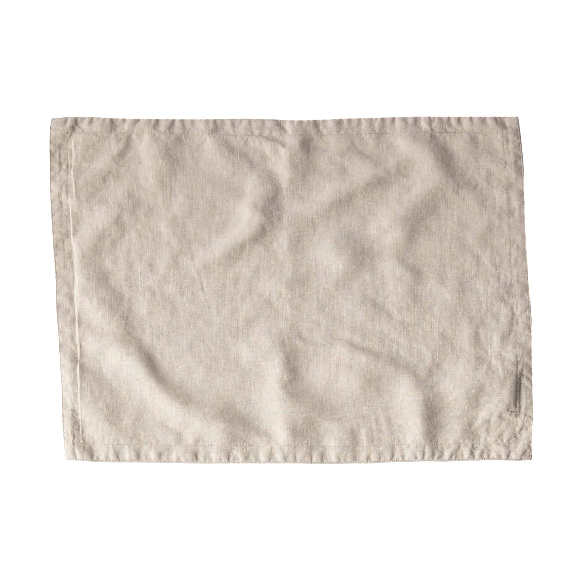 Set de table Tell Me More lin 35x50 cm, Gris chaud Tell Me More