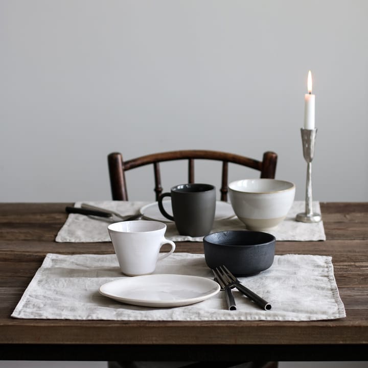 Set de table Tell Me More lin 35x50 cm - Warm grey (grey) - Tell Me More