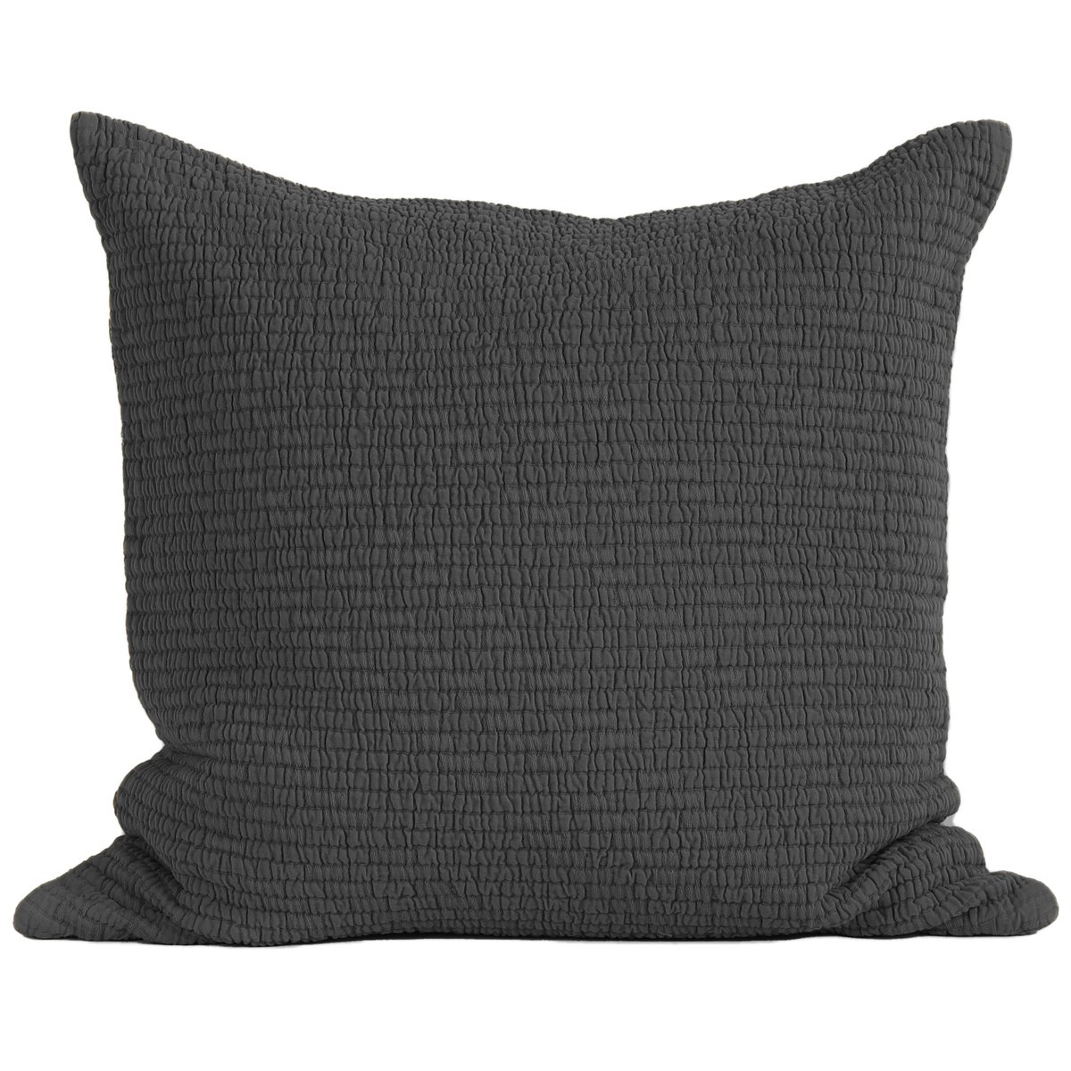 Tell Me More Taie Brick 50x50 cm Charcoal | Design Scandinave | Housses de coussin | Gris
