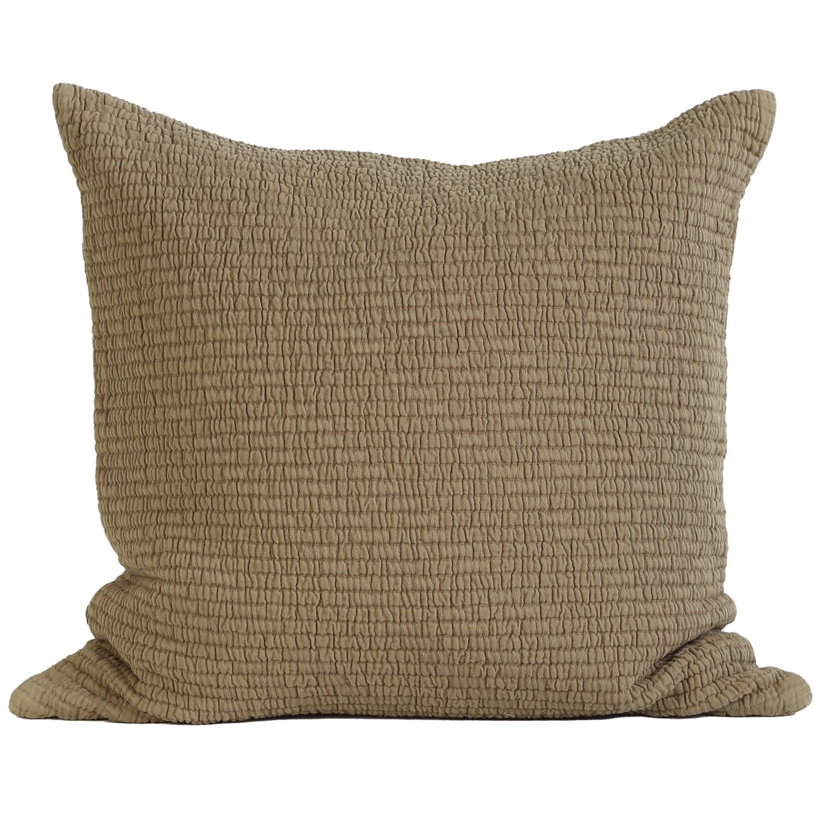 Tell Me More Taie Brick 50x50 cm Harvest | Design Scandinave | Housses de coussin | Marron