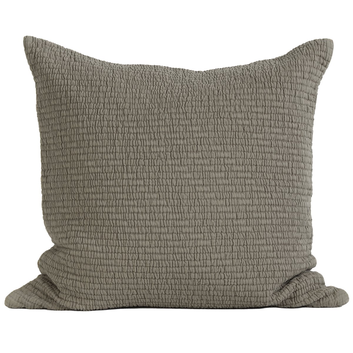 Tell Me More Taie Brick 50x50 cm Olive | Design Scandinave | Housses de coussin | Vert