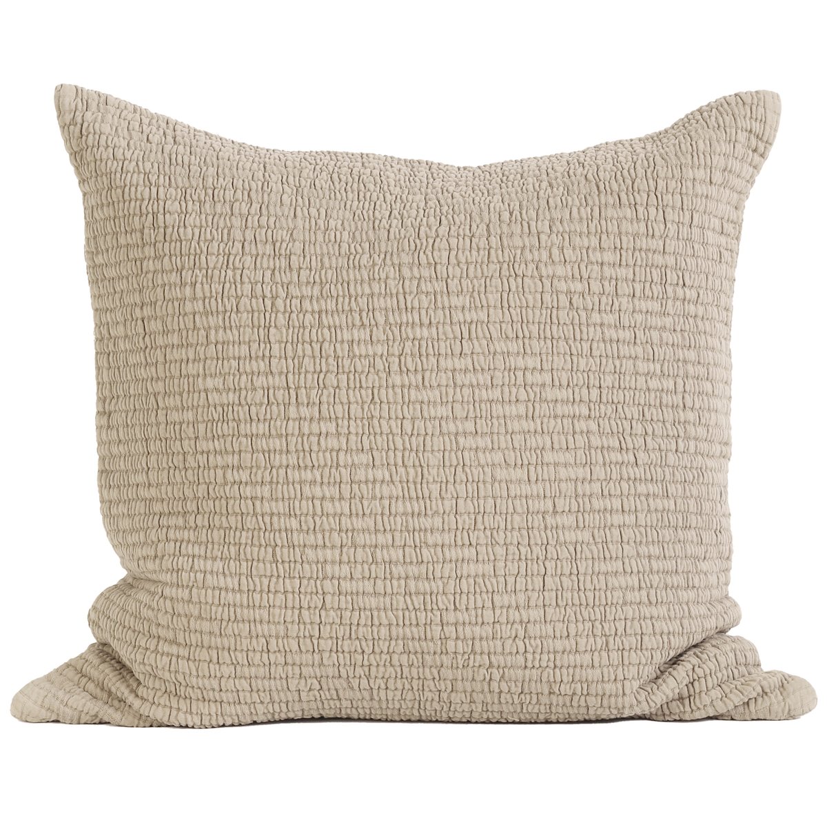 Tell Me More Taie Brick 50x50 cm Sand beige | Design Scandinave | Housses de coussin | Beige