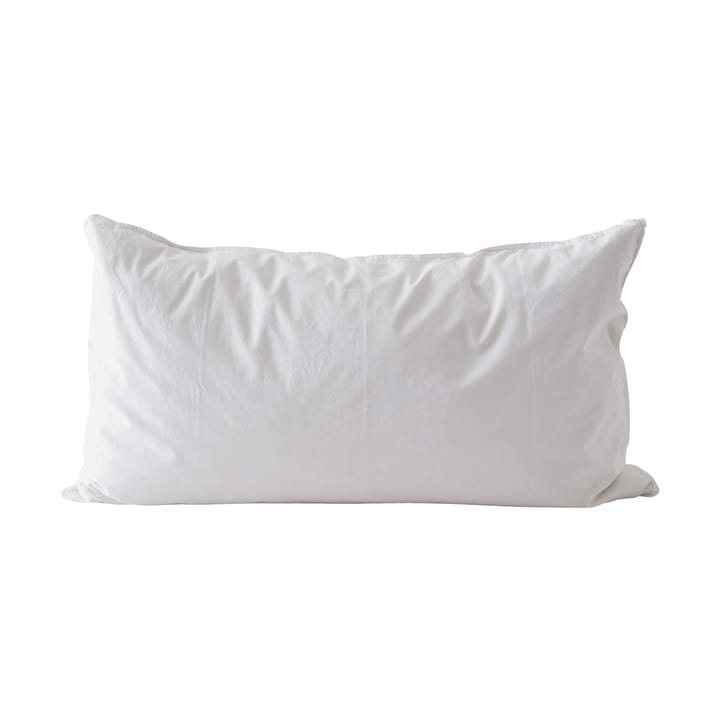 Taie d’oreiller Tell Me More en coton
 - Blanc, 50x90 cm - Tell Me More