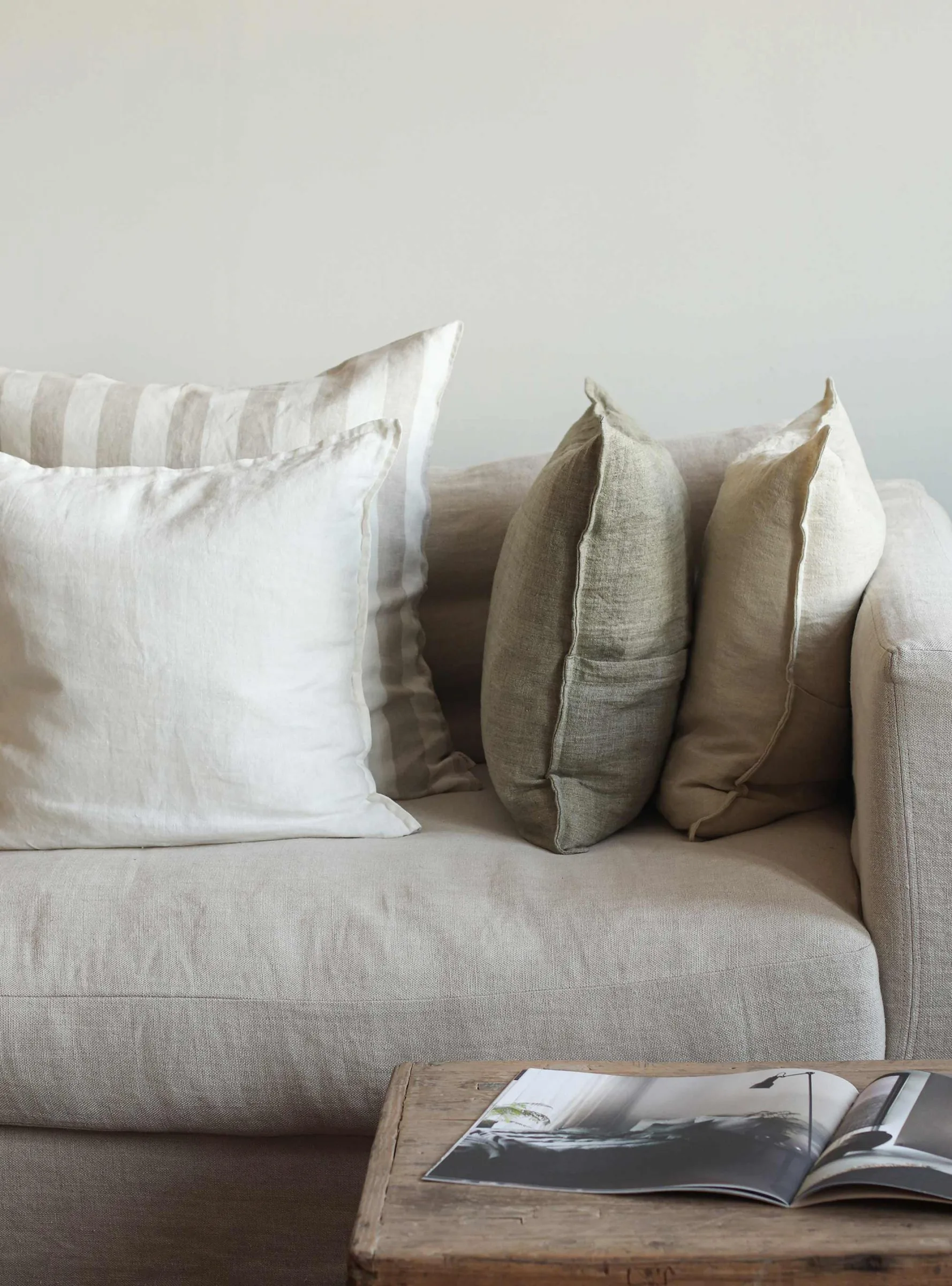 Taie Holte 60x60 cm, Sand Tell Me More