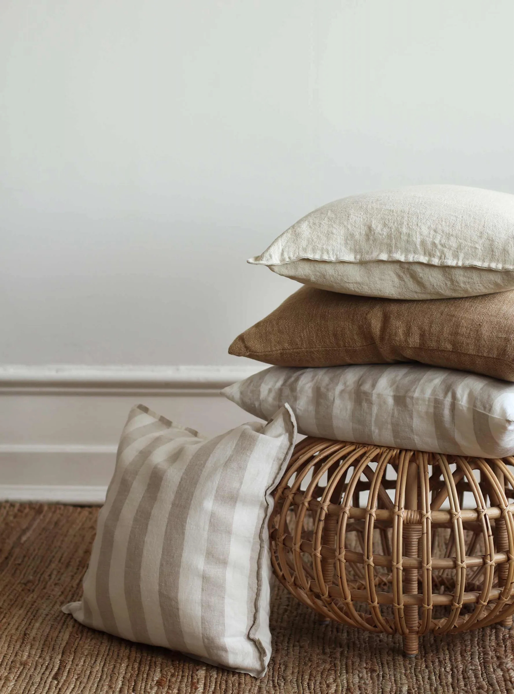 Taie Holte 60x60 cm, Sand Tell Me More