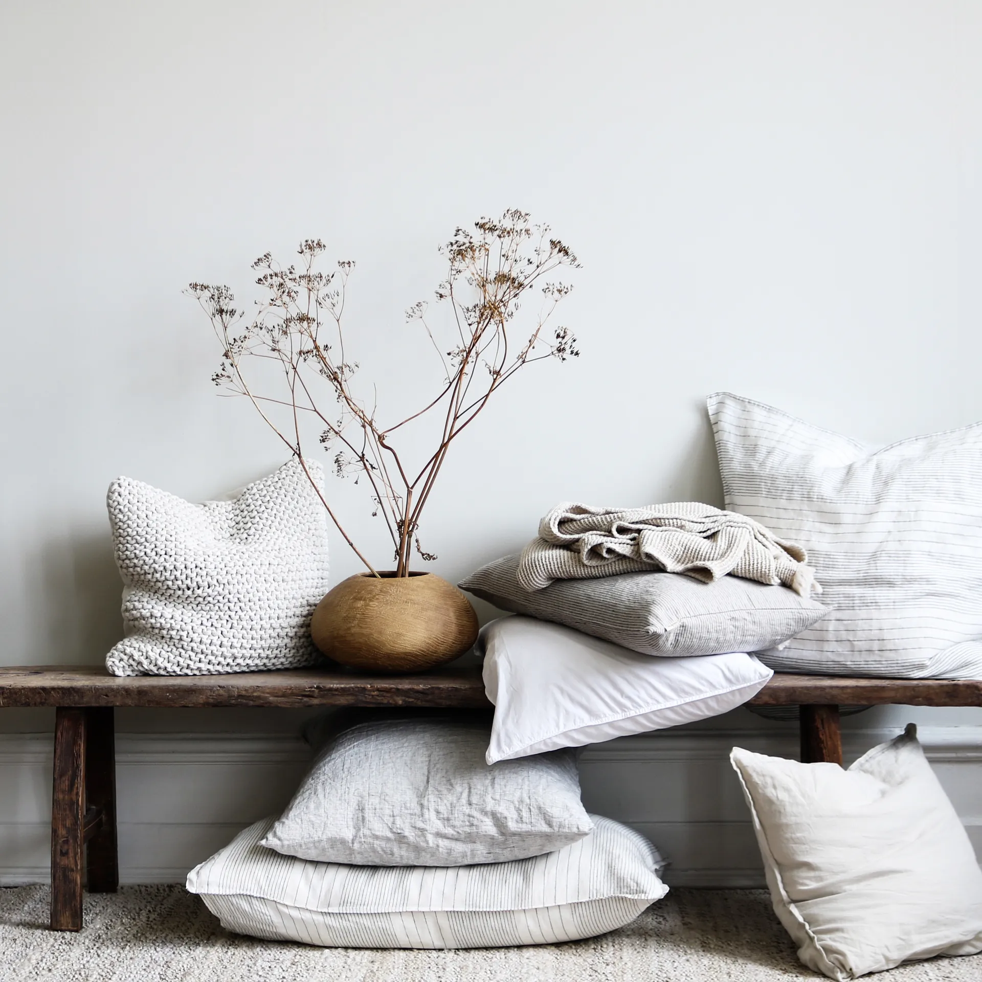 Taie Klint 40x60 cm, Beige-noir Tell Me More