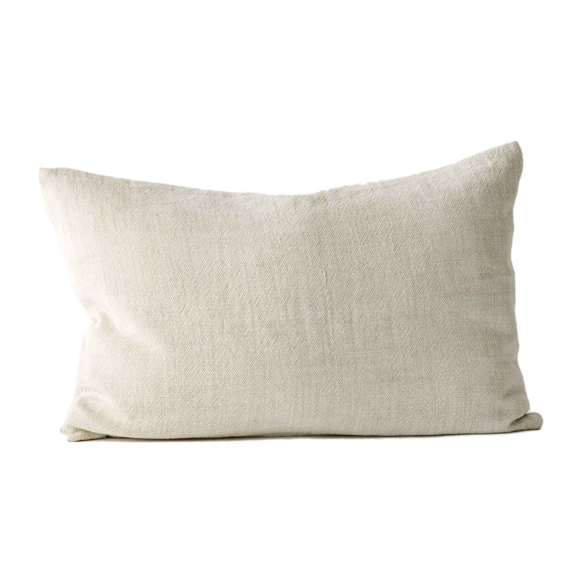 Tell Me More Taie Margaux 40x60 cm Wheat | Design Scandinave | Housses de coussin | Blanc