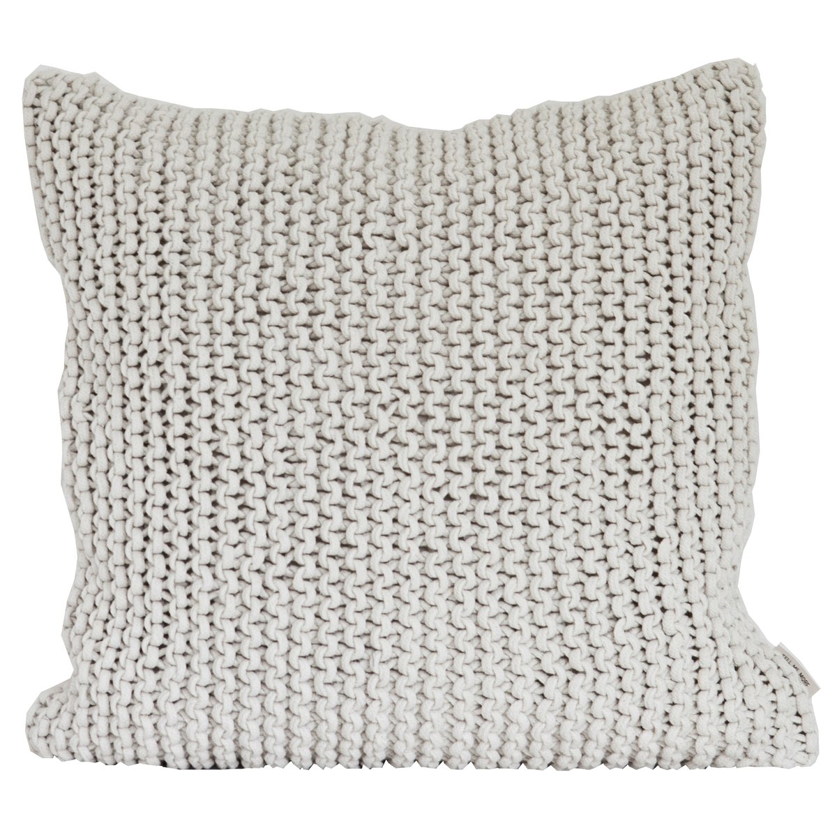 Tell Me More Taie Rope 50 x 50cm Off-white | Design Scandinave | Housses de coussin | Blanc