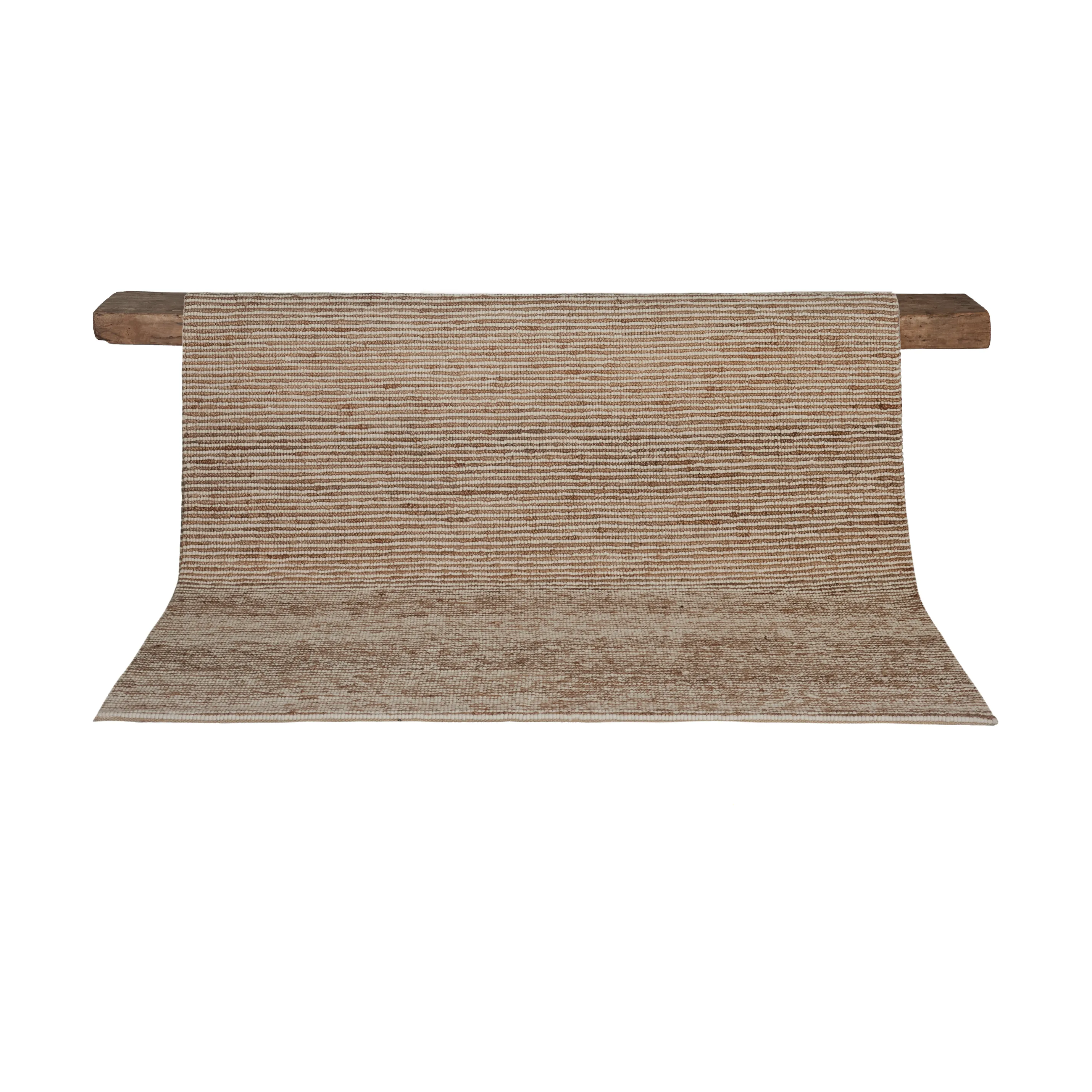 Tapis En Chanvre 400 G/m² - 0,65x5 M, Barrière Anti-mauvaises Herbes, Isolation Thermique Et Phonique