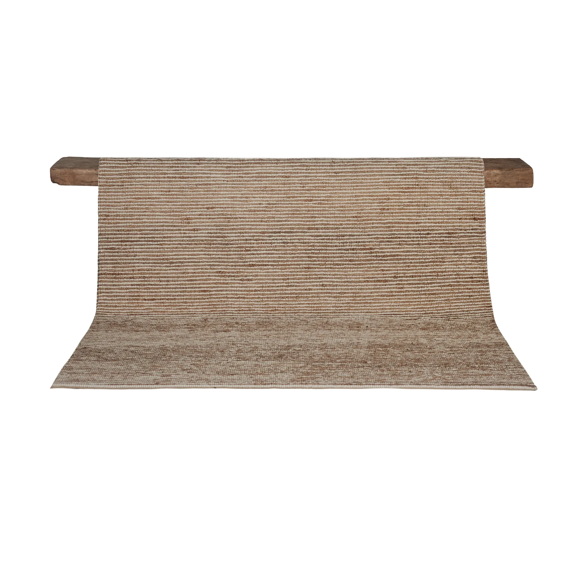 Tapis en laine de chanvre 200x300 cm, Rayure Tell Me More