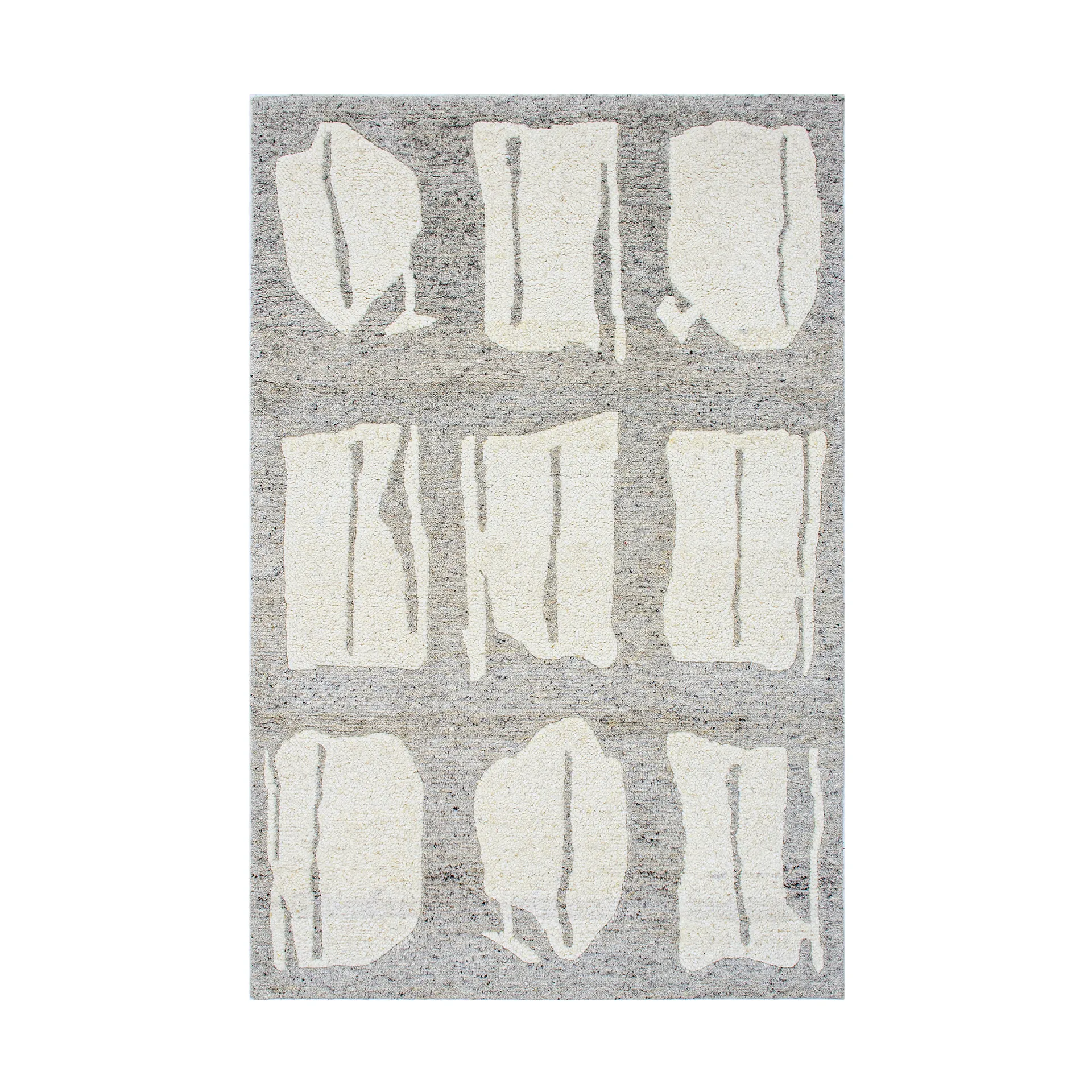 Tapis en laine Millinge, Ivory-grey, 170x240 cm Tell Me More