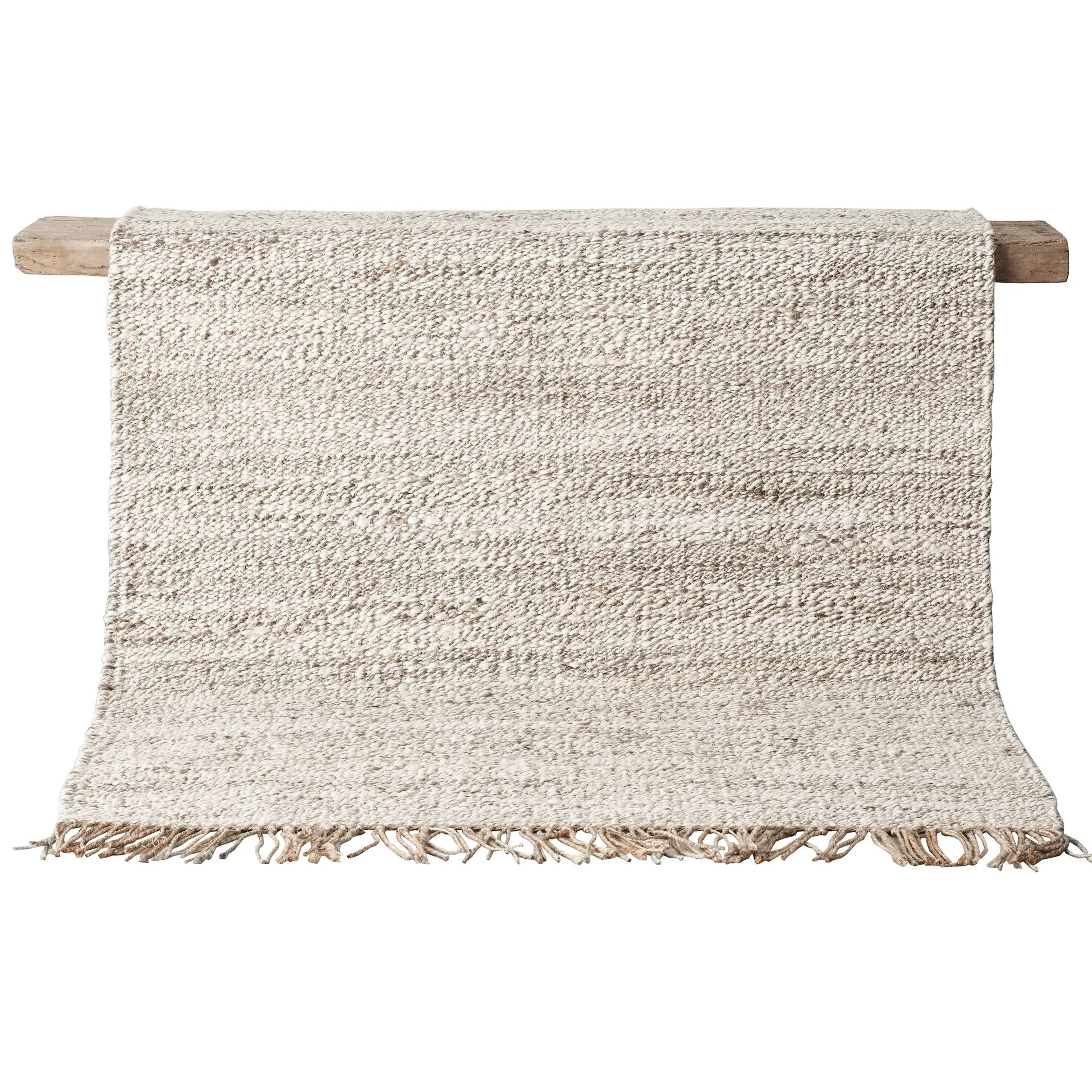 Tapis Hemp Nature-blanc, 140 x 200cm Tell Me More