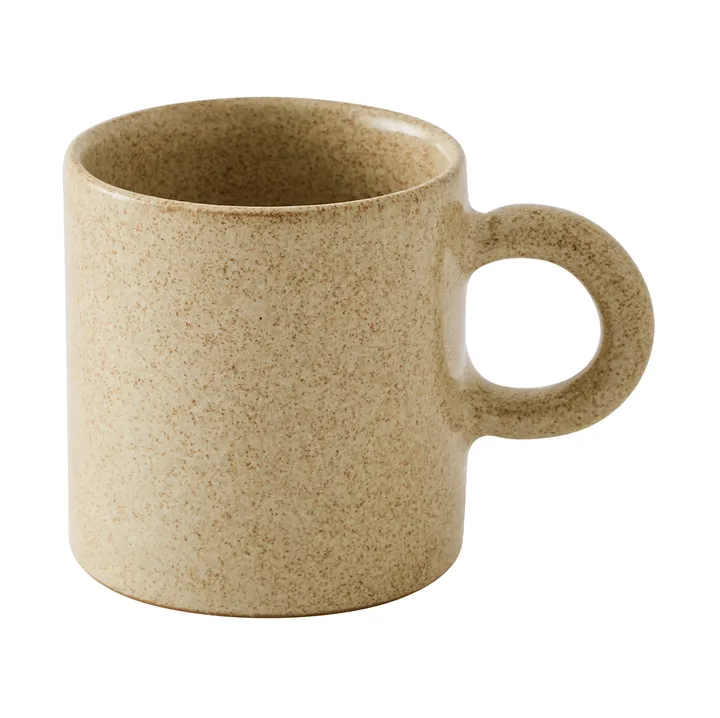 Tasse Elio - Beige speckled, 35 cl - Tell Me More