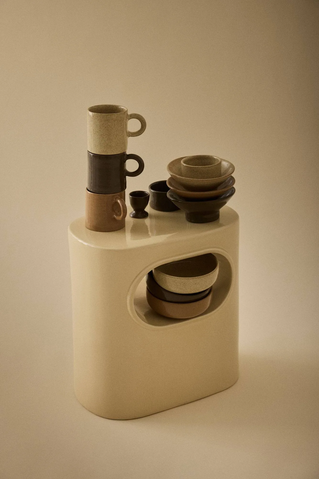 Tasse Elio, Jaune désert, 35 cl Tell Me More