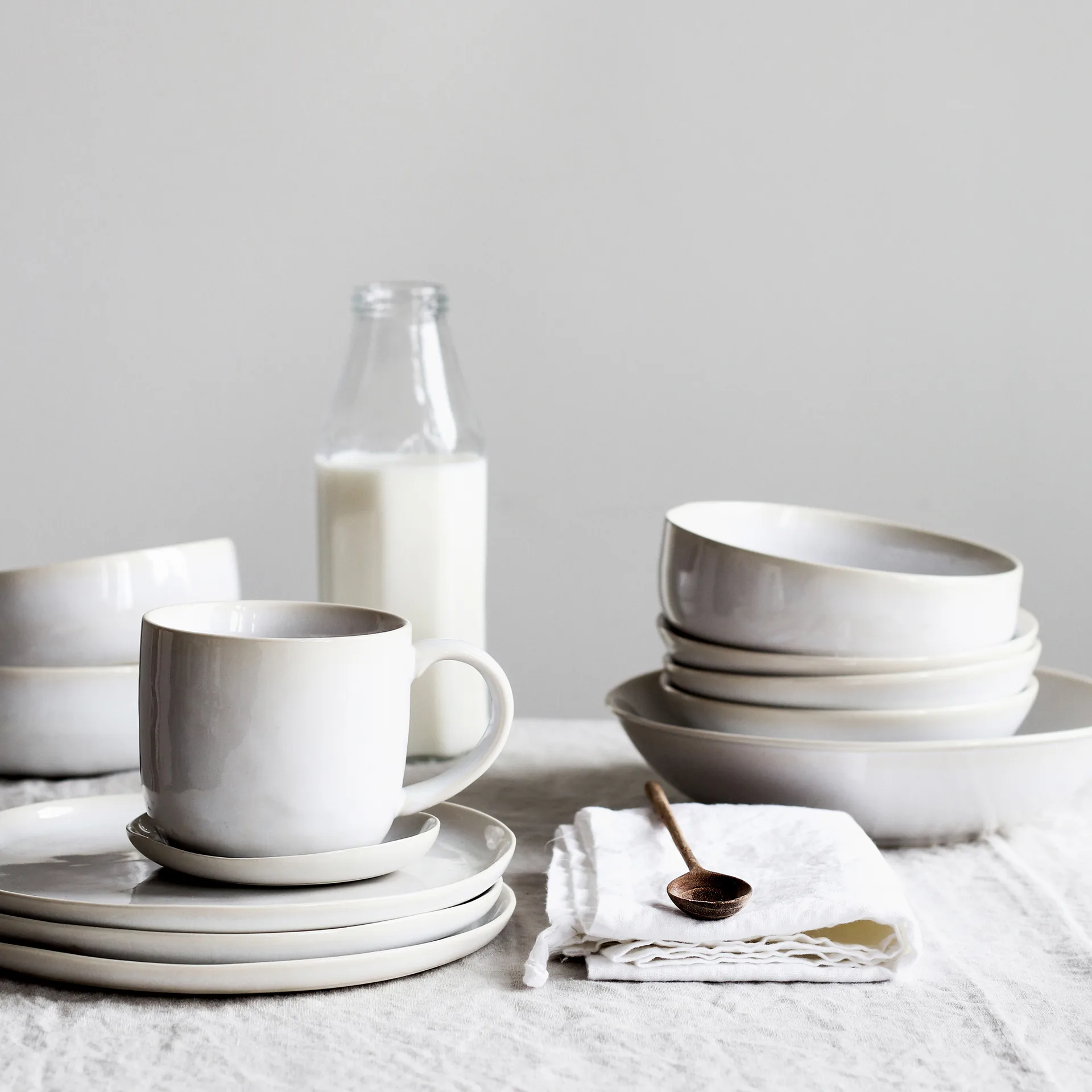 Tasse Vince 40cl, Blanc Tell Me More