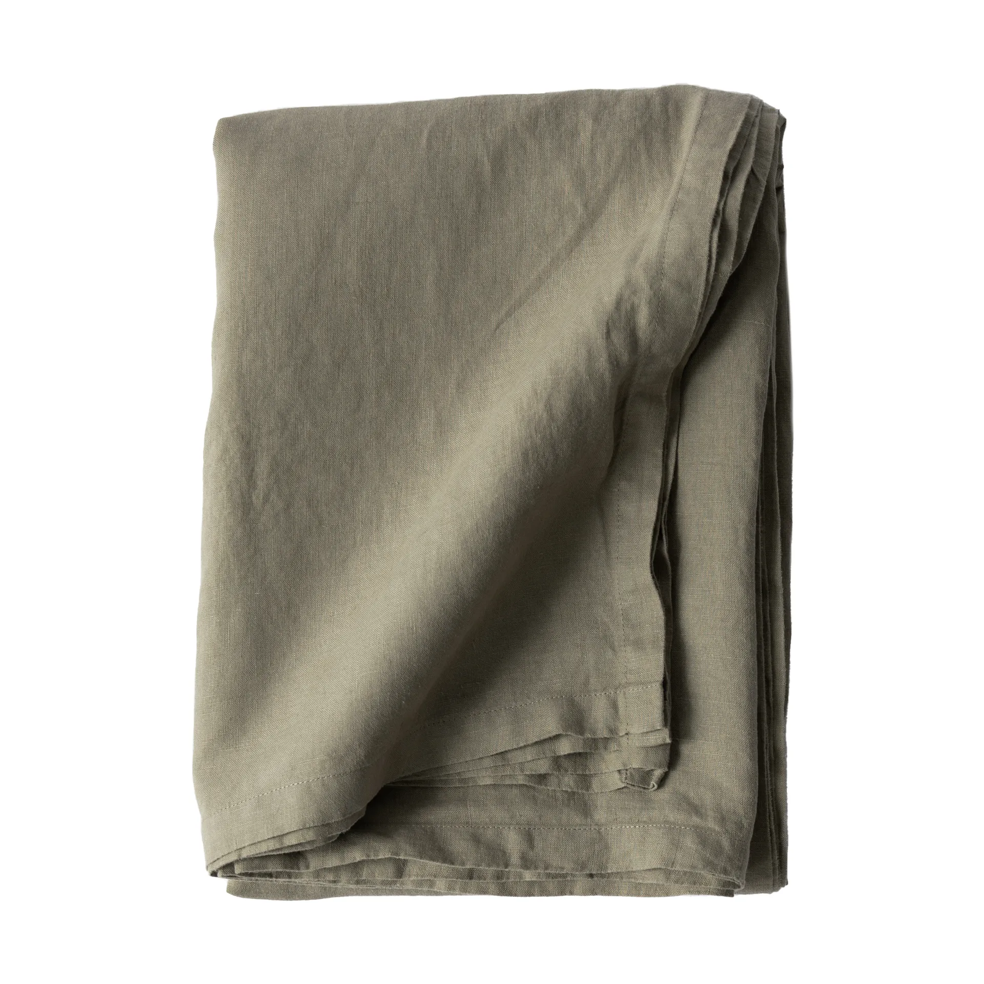 Tell Me More nappe en lin 145x270 cm, Olive Tell Me More