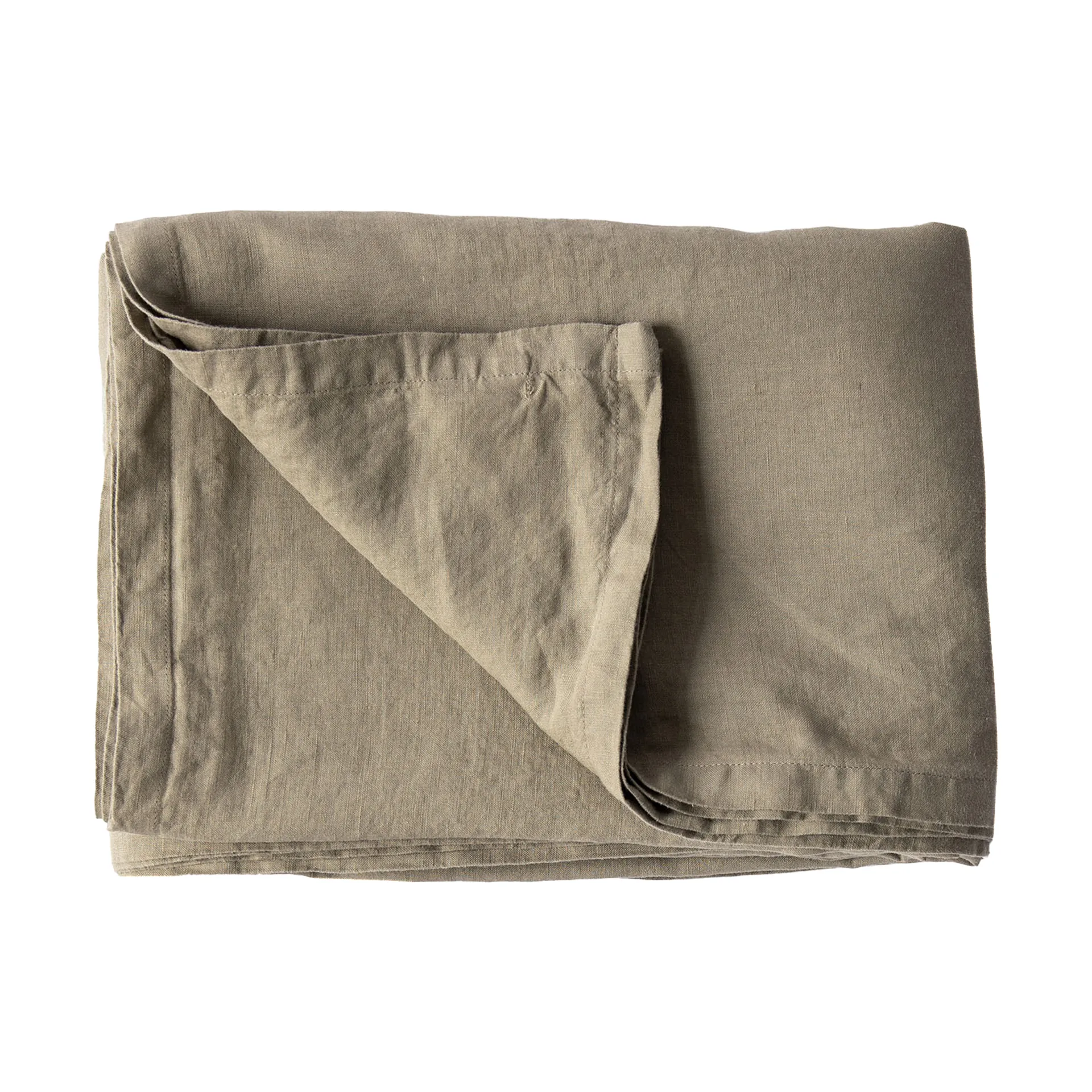 Tell Me More nappe en lin 145x330 cm, Olive Tell Me More