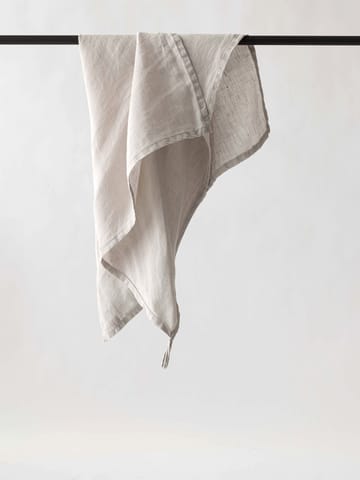 Torchon en lin Tell me more 50 x 70cm - Gris chaud - Tell Me More