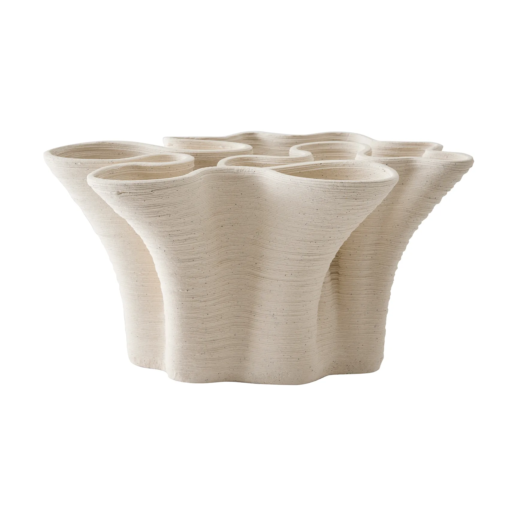 Vase Fiordo Small, Off-White Tell Me More
