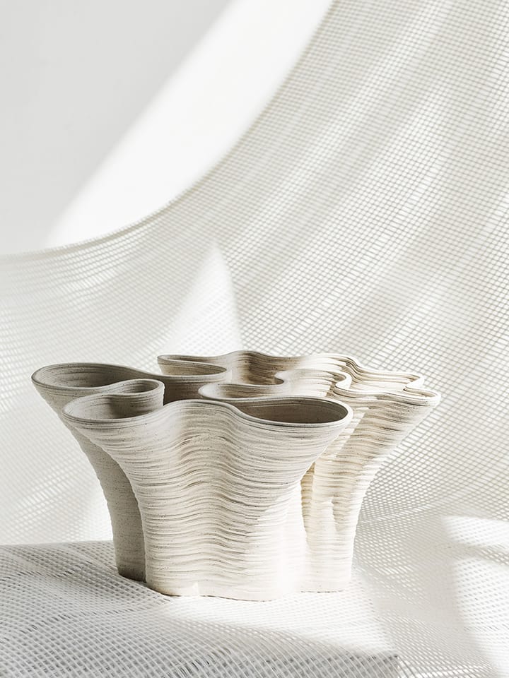 Vase Fiordo Small, Off-White Tell Me More