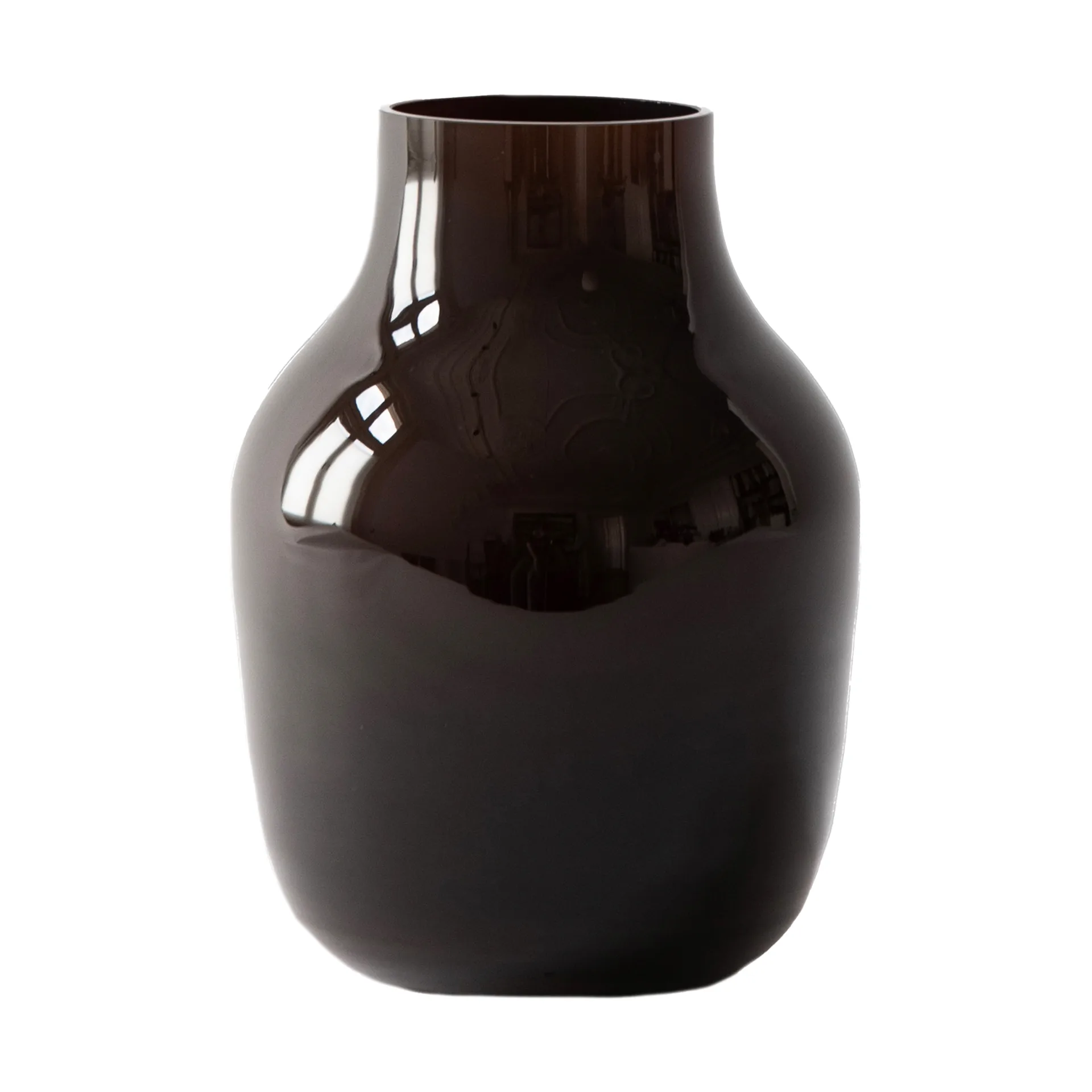 Vase Paloma moyen 21 cm, Marron foncé Tell Me More