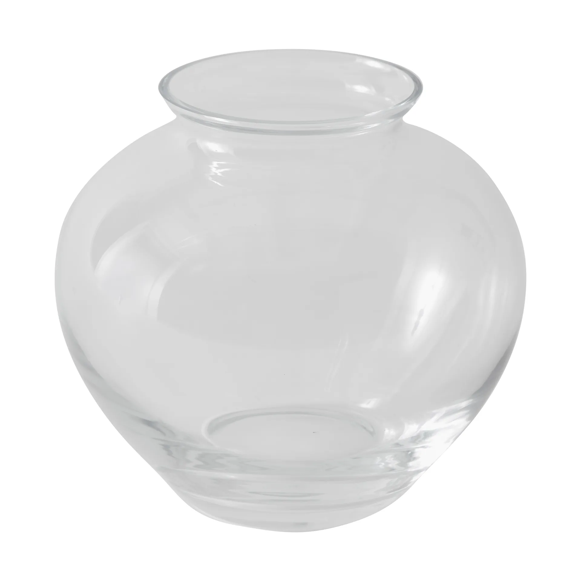 Vase Velino, Transparent, Ø16,5x14,5 cm Tell Me More