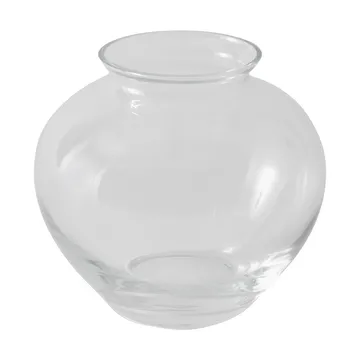 Vase Velino - Transparent, Ø16,5x14,5 cm - Tell Me More