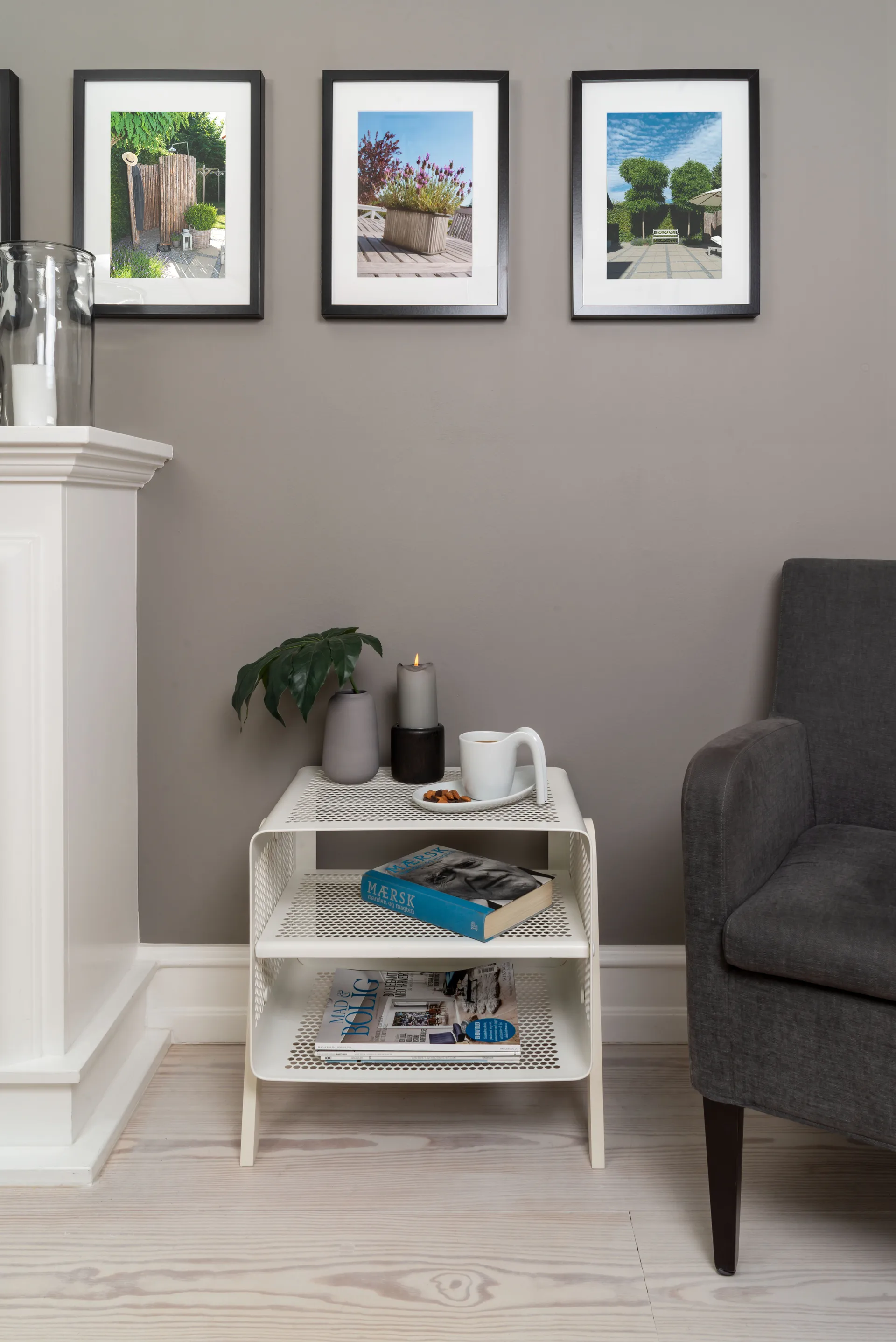 Étagère Tica small, Mat white tica copenhagen