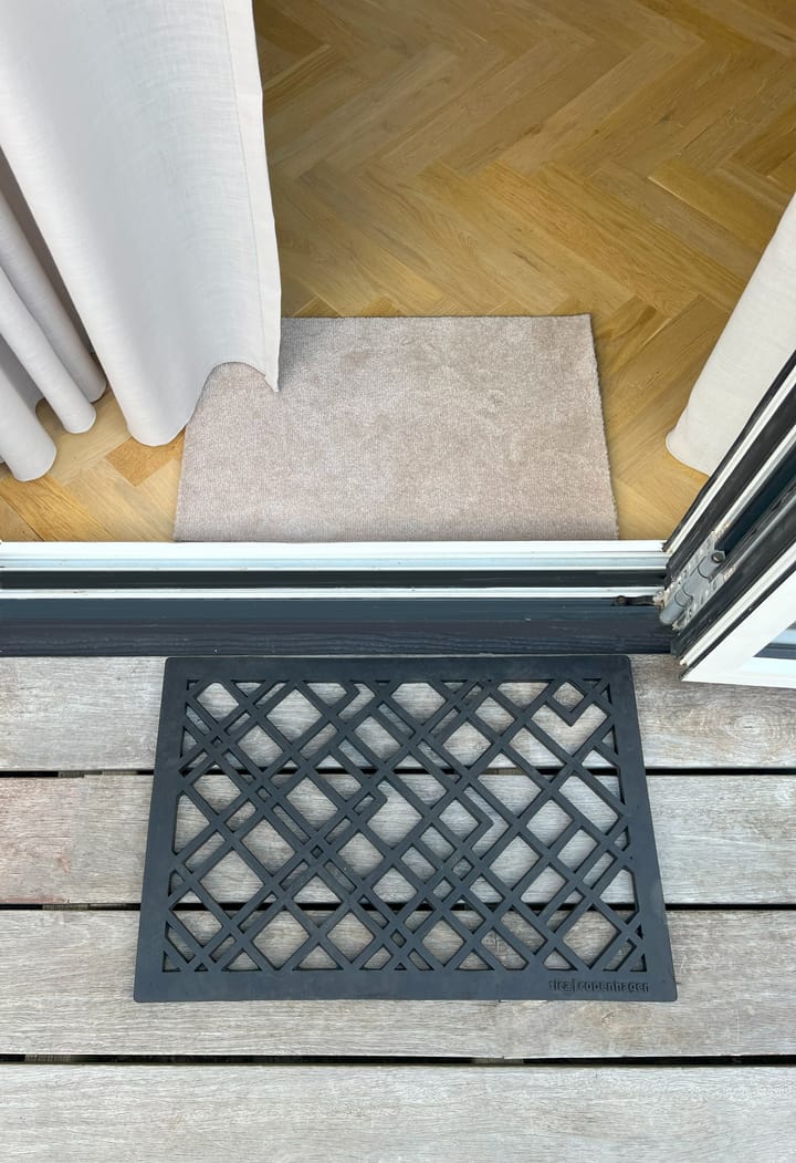 Paillasson caoutchouc Lines, 40x60 cm tica copenhagen