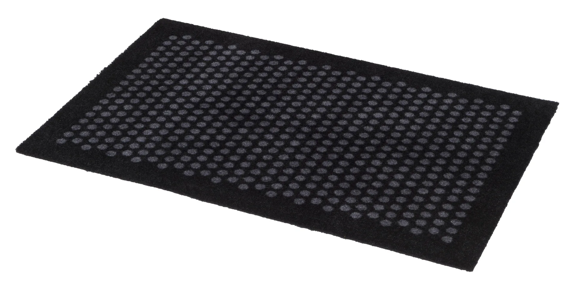 Paillasson Dots, Black, 60x90 cm tica copenhagen