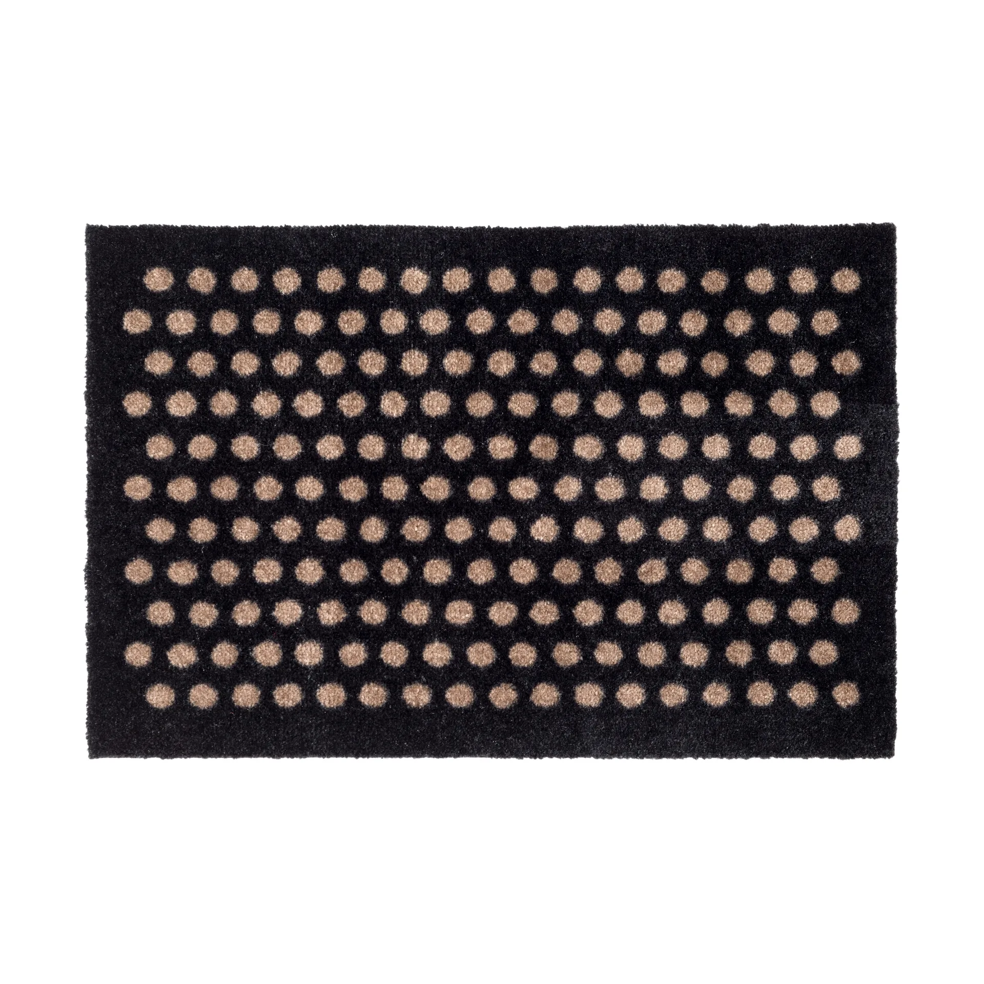 Paillasson Dots, Black-sand, 40x60 cm tica copenhagen
