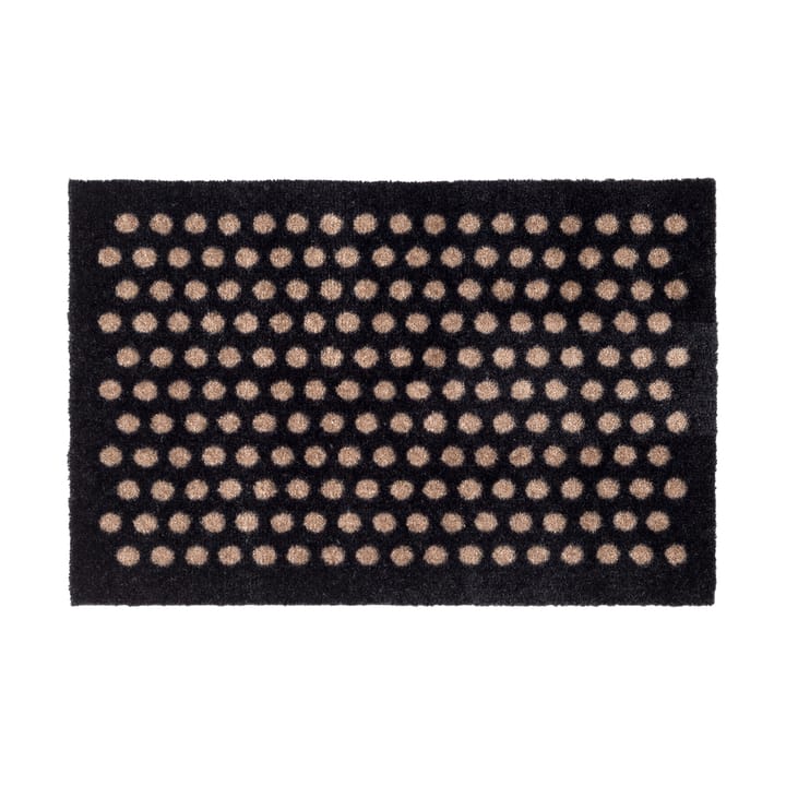 Paillasson Dots - Black-sand, 40x60 cm - Tica copenhagen