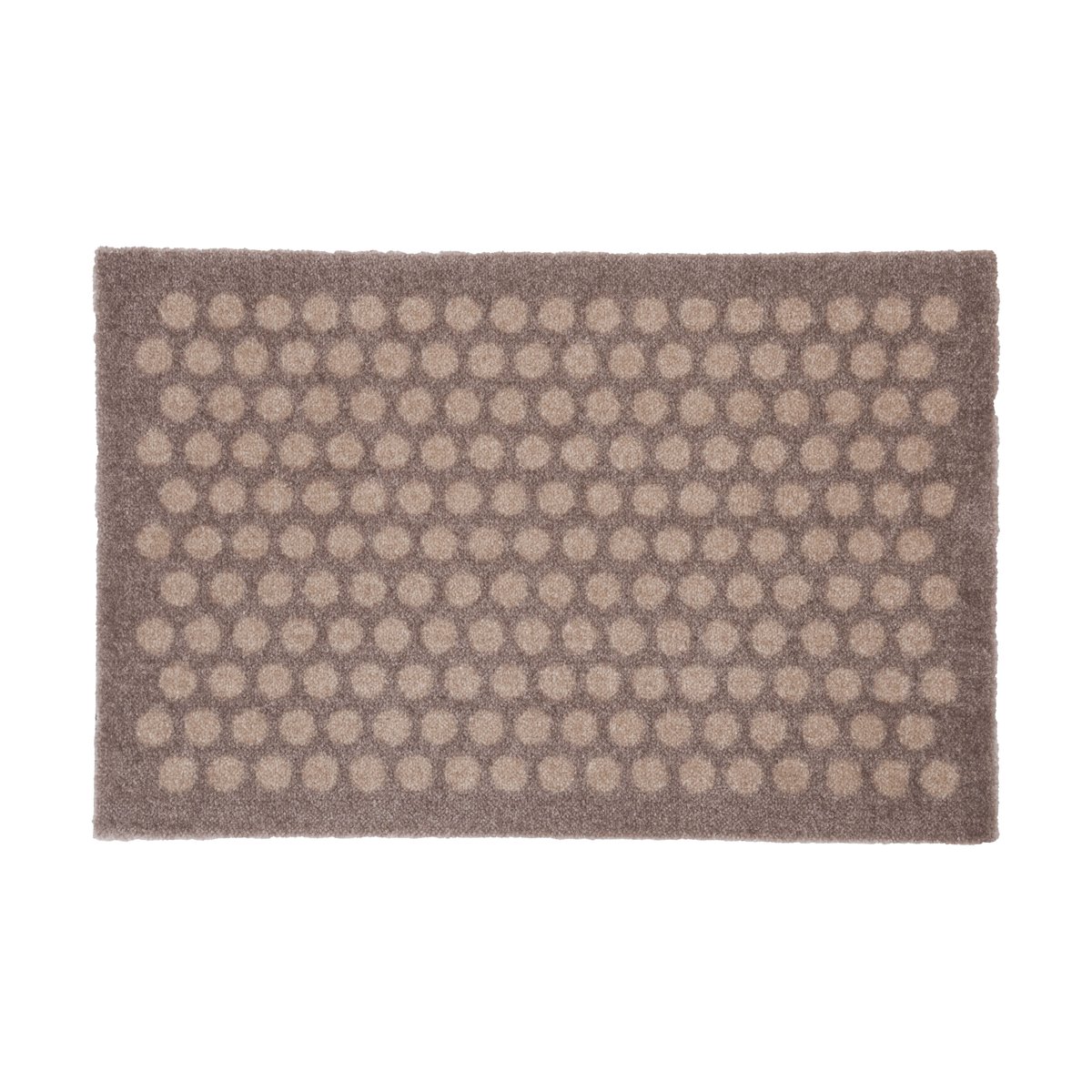 tica copenhagen Paillasson Dots Sand, 40x60 cm | Design Scandinave | Paillassons | Beige