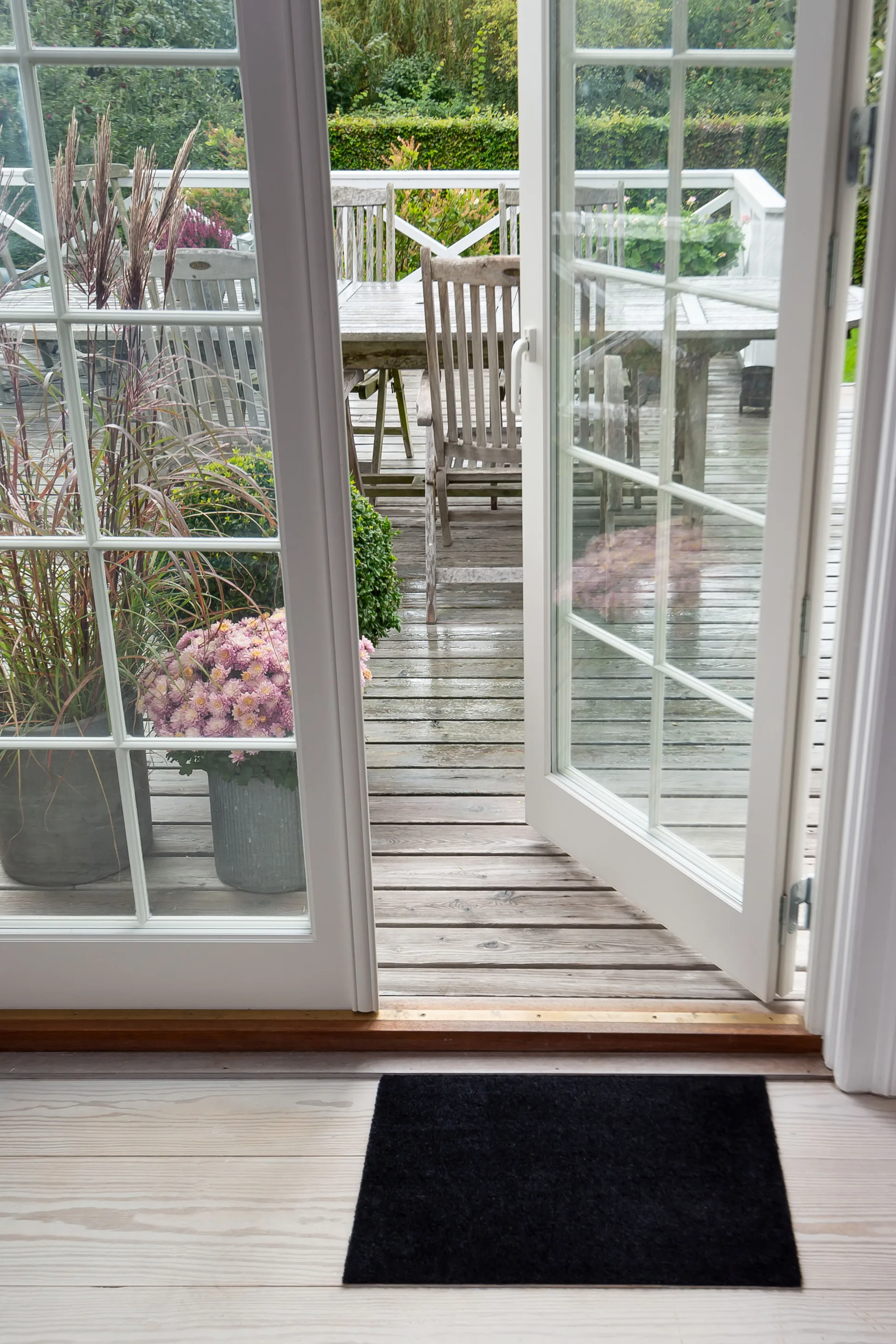 Paillasson Unicolor, Black, 40x60 cm tica copenhagen