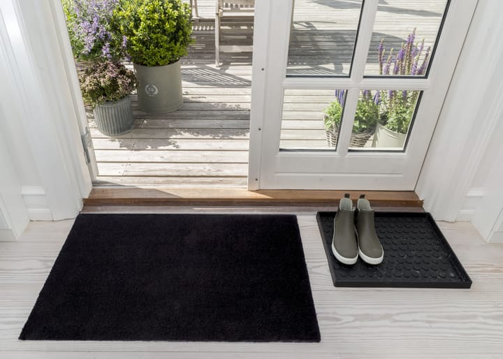 Paillasson Unicolor, Black, 60x90 cm tica copenhagen