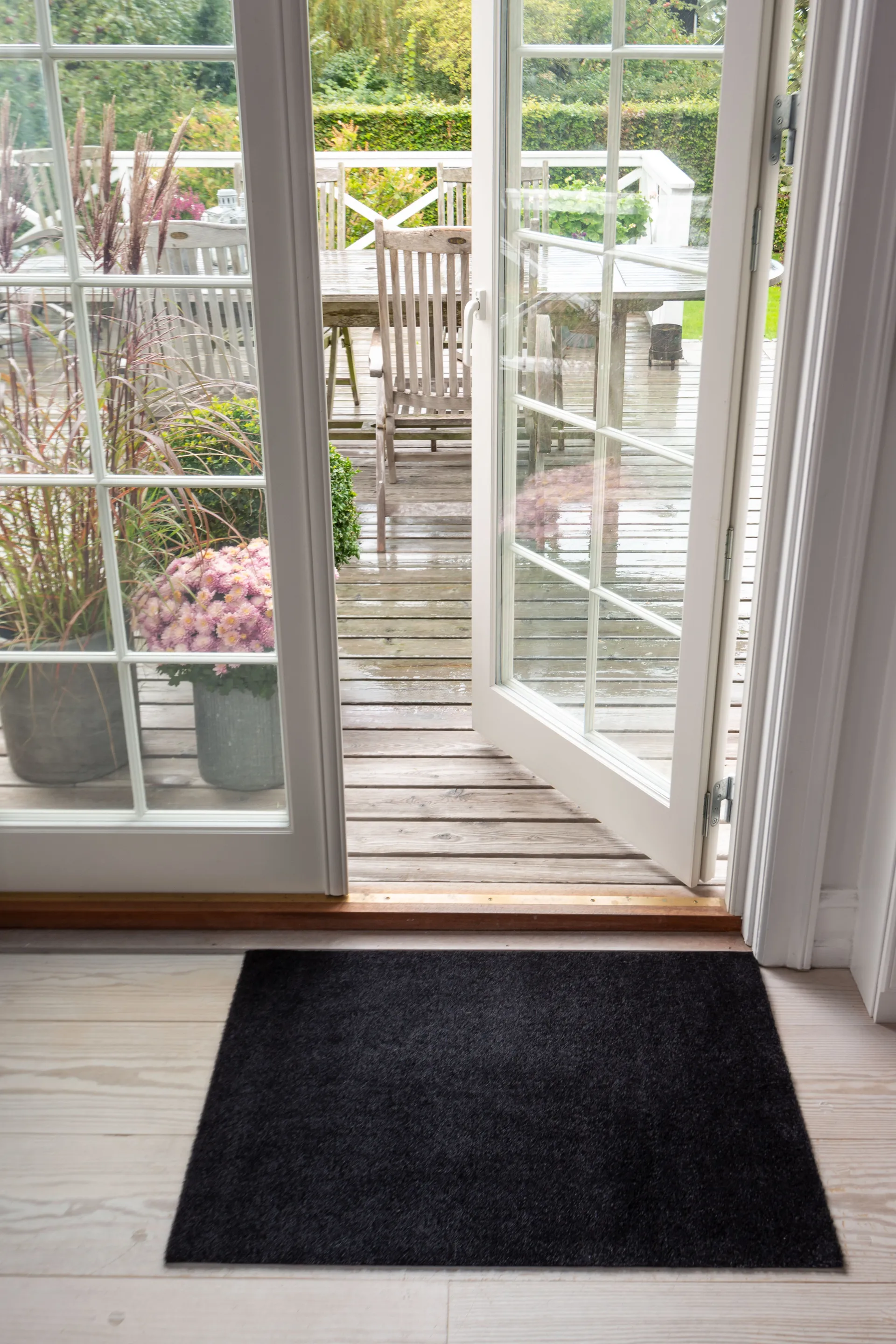 Paillasson Unicolor, Black, 60x90 cm tica copenhagen