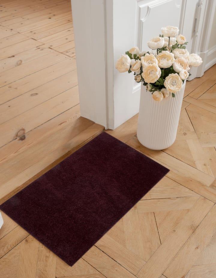 Paillasson Unicolor, Bordeaux, 40x60 cm tica copenhagen