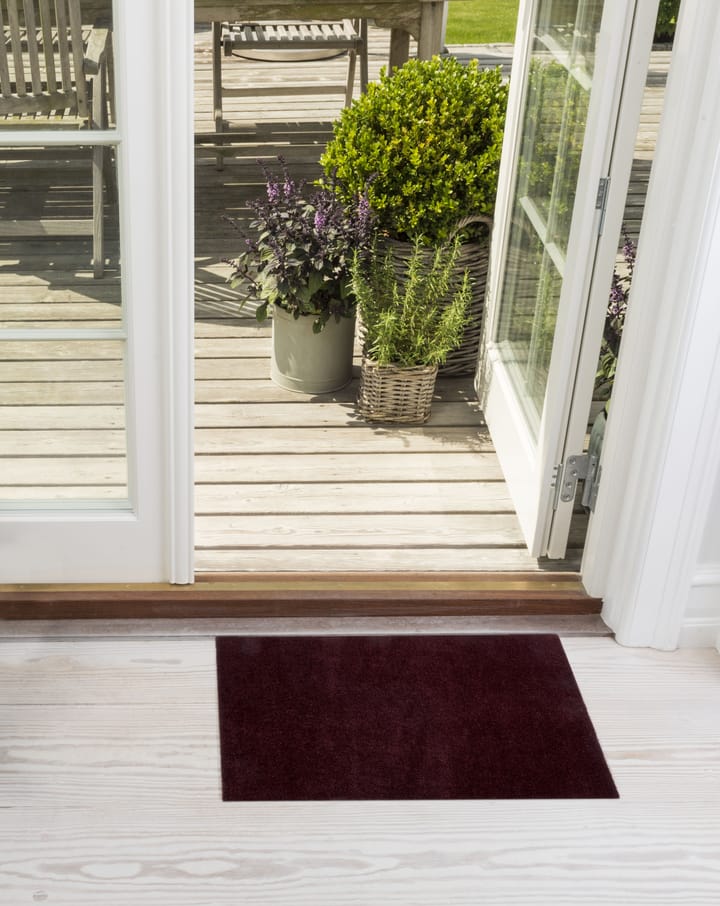 Paillasson Unicolor, Bordeaux, 40x60 cm tica copenhagen