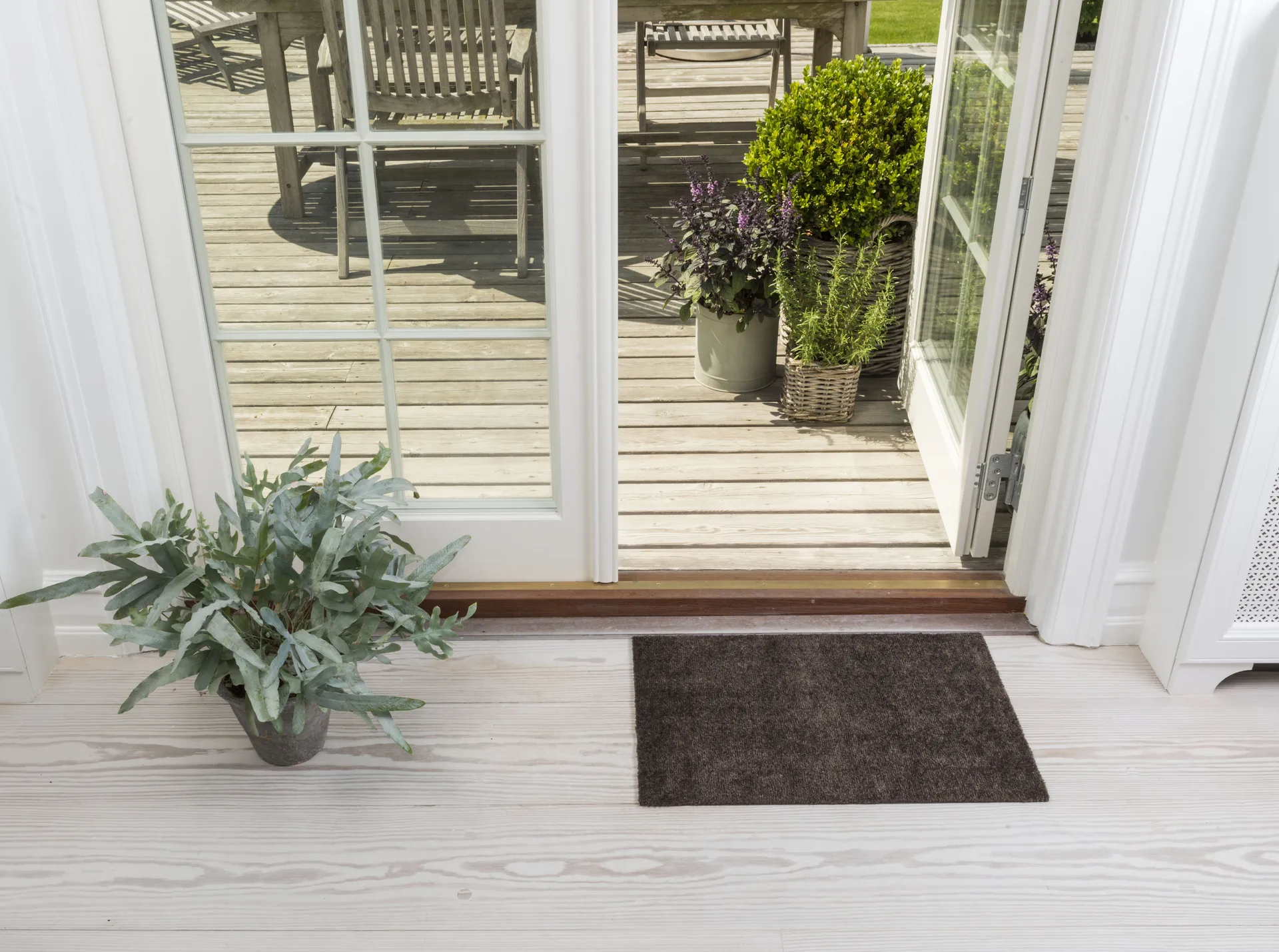 Paillasson Unicolor, Brown, 40x60 cm tica copenhagen