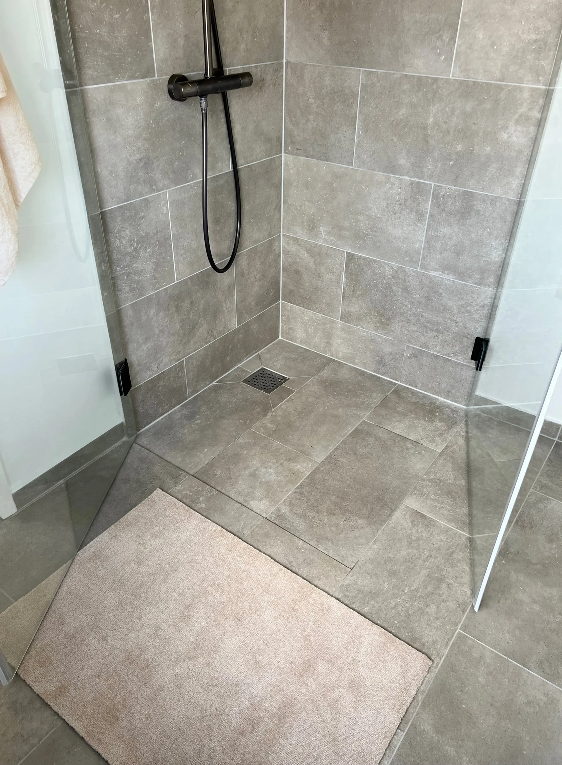 Paillasson Unicolor, Ivory, 60x90 cm tica copenhagen