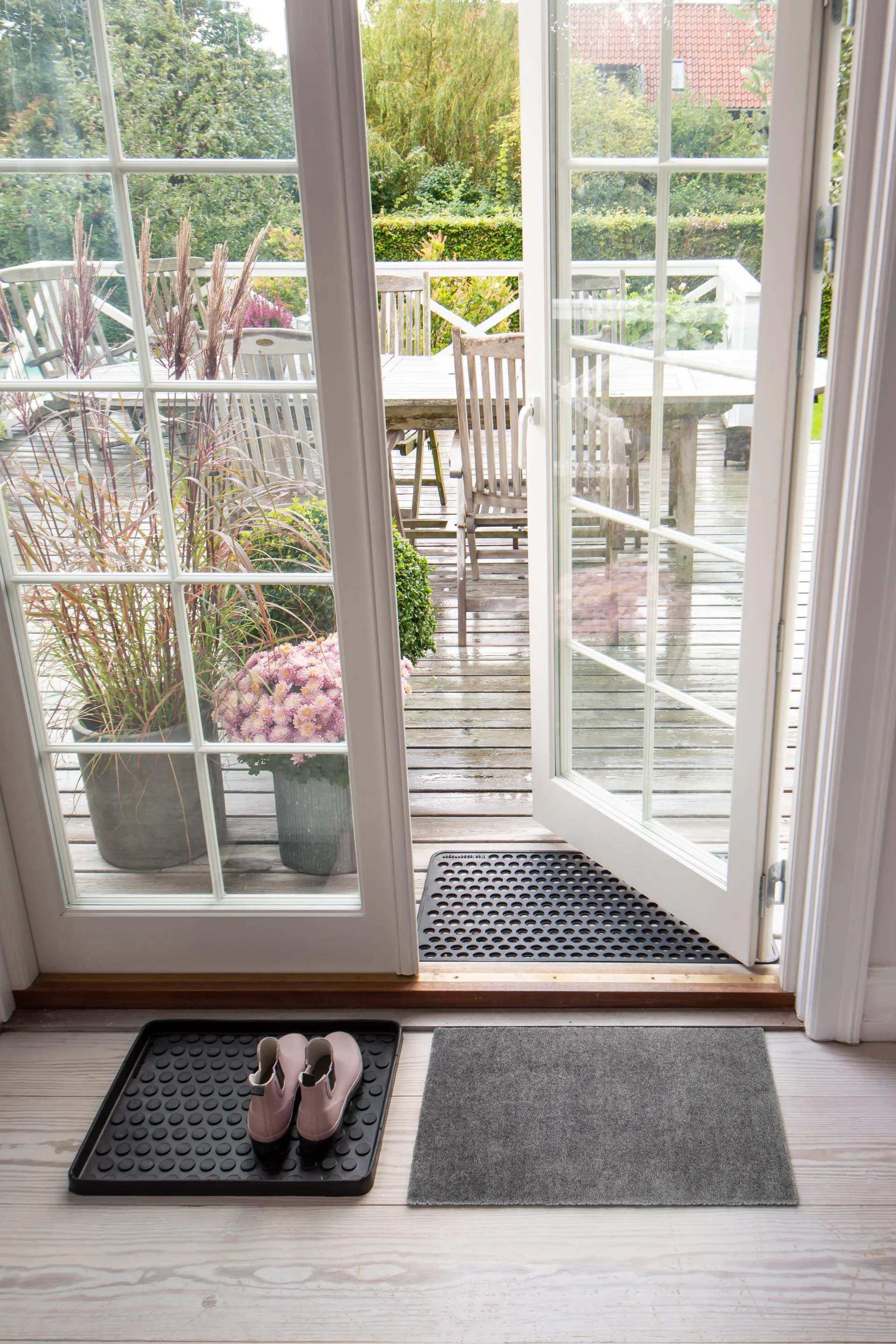 Paillasson Unicolor, Steelgrey, 40x60 cm tica copenhagen