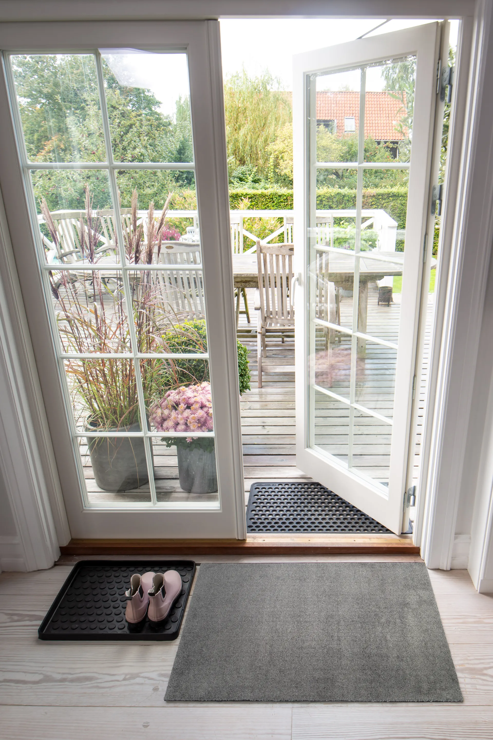 Paillasson Unicolor, Steelgrey, 60x90 cm tica copenhagen